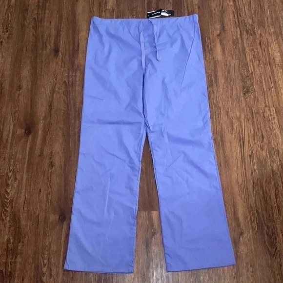 Absolute Medical Scrubs Pants Blue 1X NWT - Picture 2 of 8